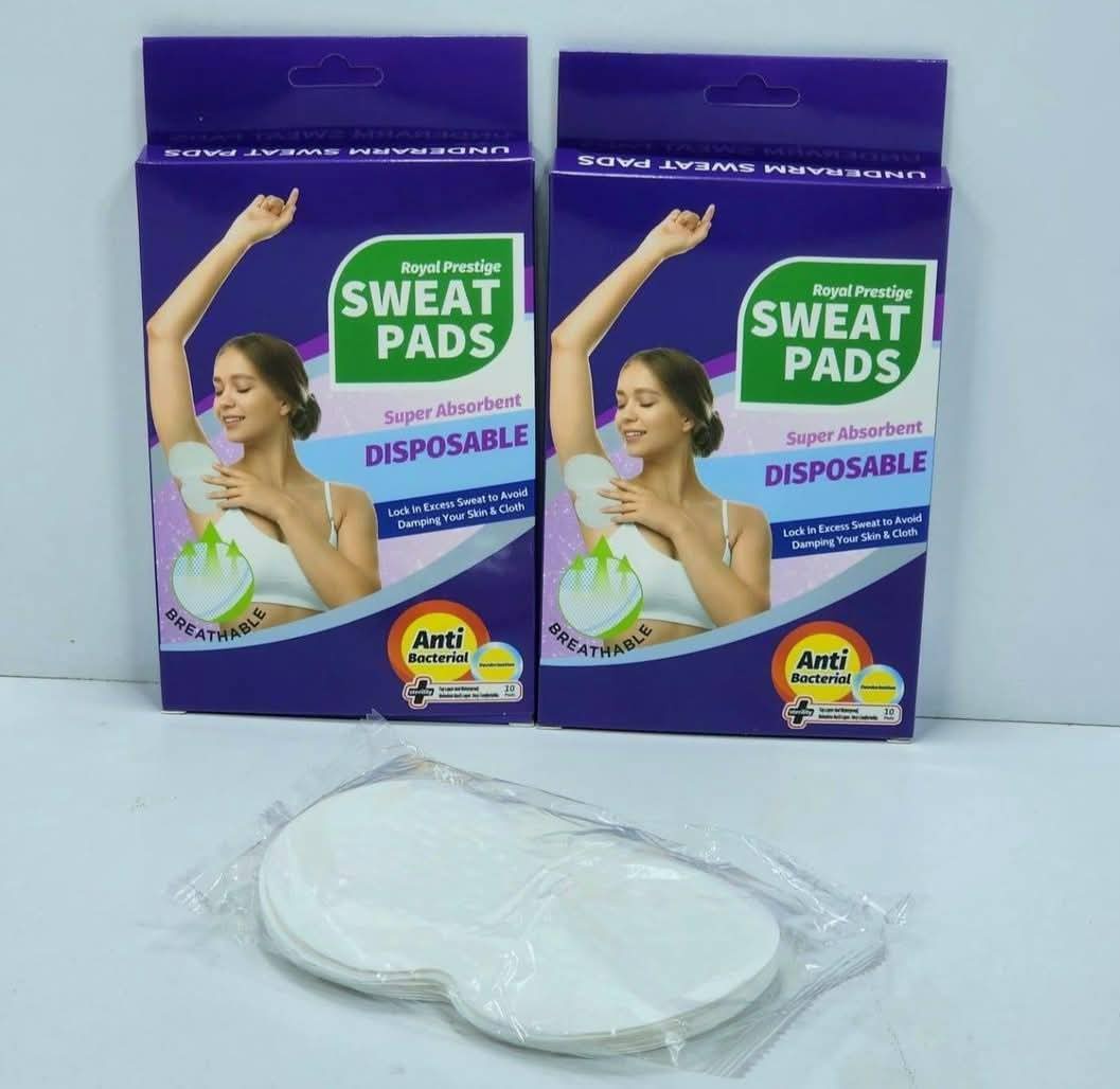 Underarm Sweat Pads – Anti-Bacterial & Disposable