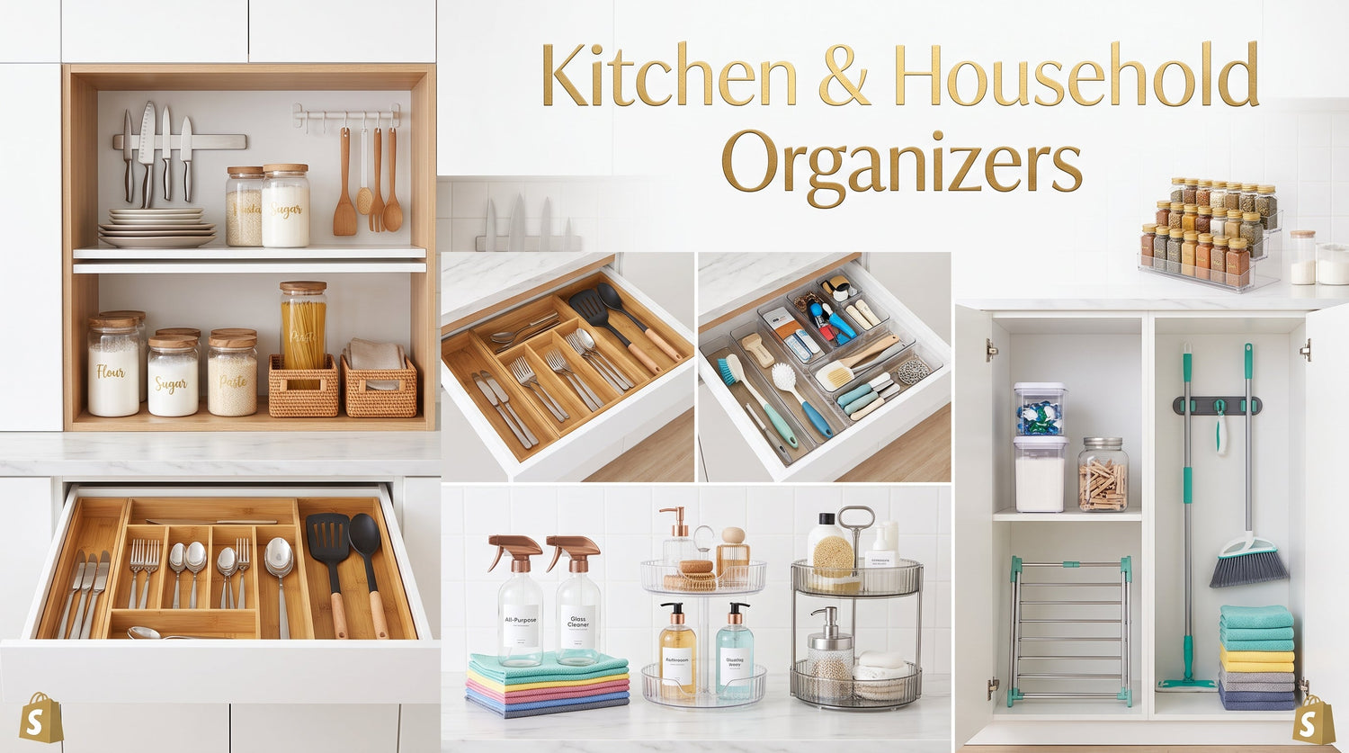 Kitchen & Household Organizers