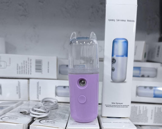 Nano Facial Mist Sprayer 30ml – USB Rechargeable Face Moisturizing & Hydrating Mist