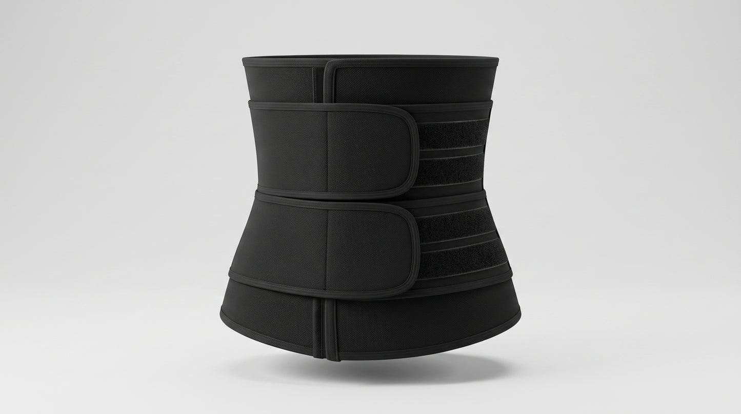 Waist Trainer Belt-Slimming Body Shaper Belts Sport Girdle (Black) Original