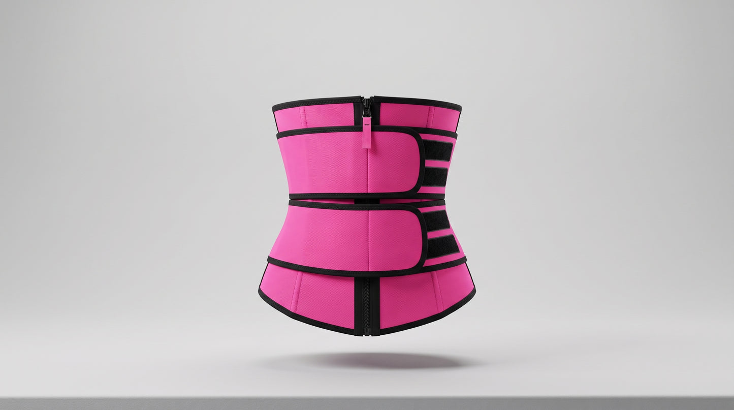 Waist Trainer Belt-Slimming Body Shaper Belts Sport Girdle (Black) Original