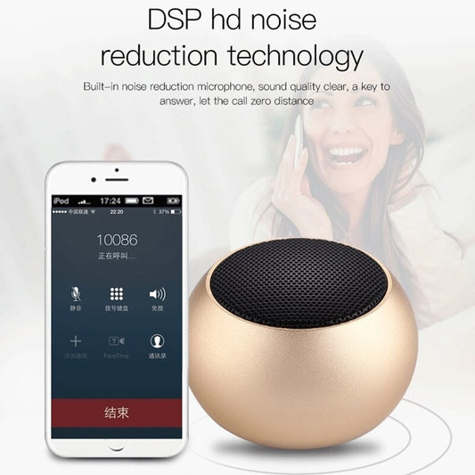 Mini Portable Wireless Bluetooth Speaker with SD Card Slot & Rechargeable Battery (Assorted Colors)