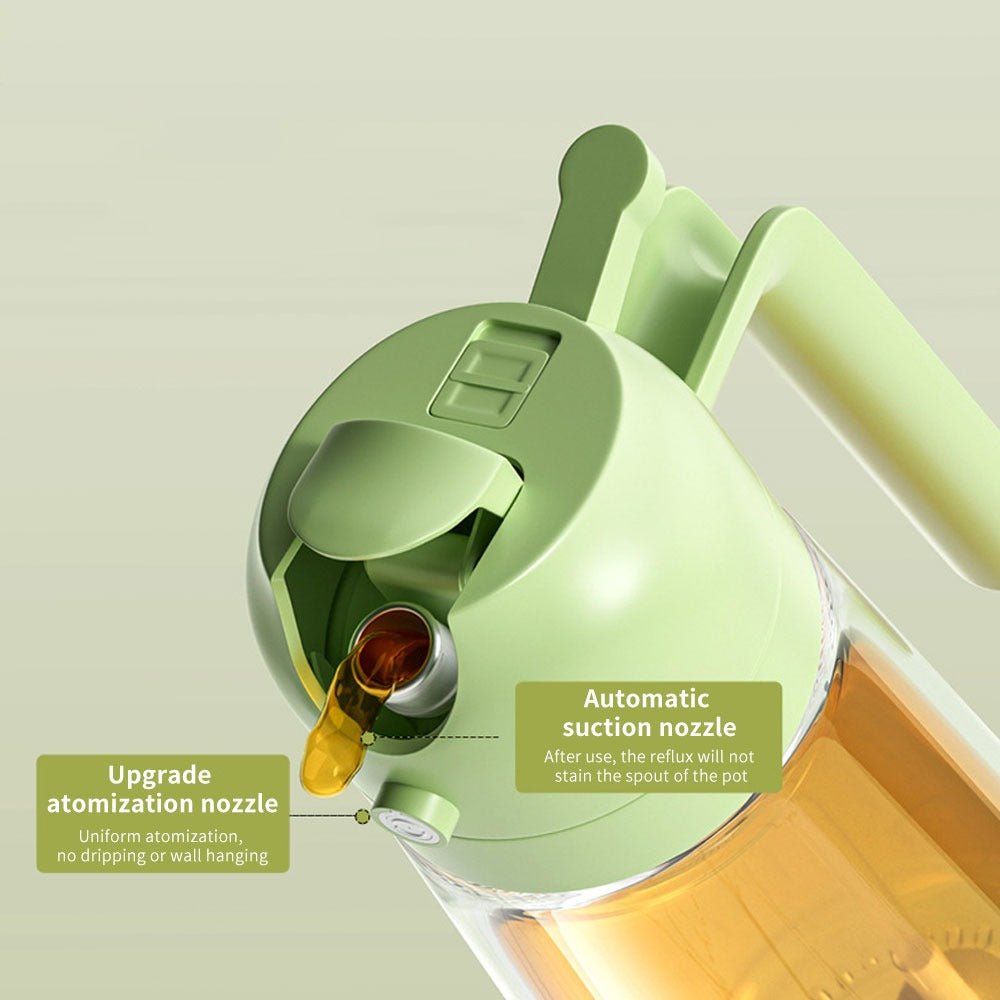 2-in-1 Oil Sprayer Bottle 470ml – Cooking, Baking & BBQ Kitchen Oil Dispenser