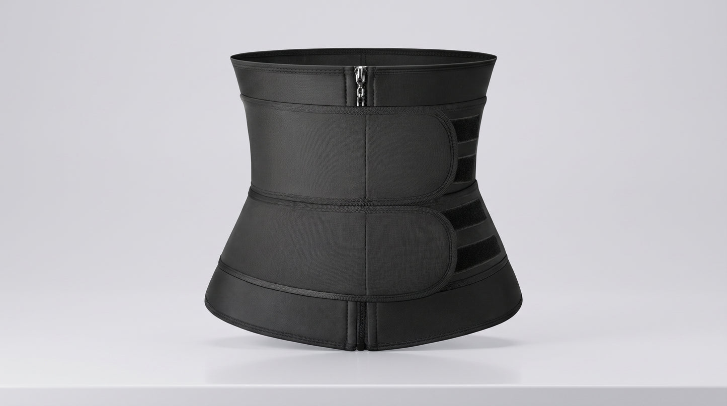 Waist Trainer Belt-Slimming Body Shaper Belts Sport Girdle (Black) Original