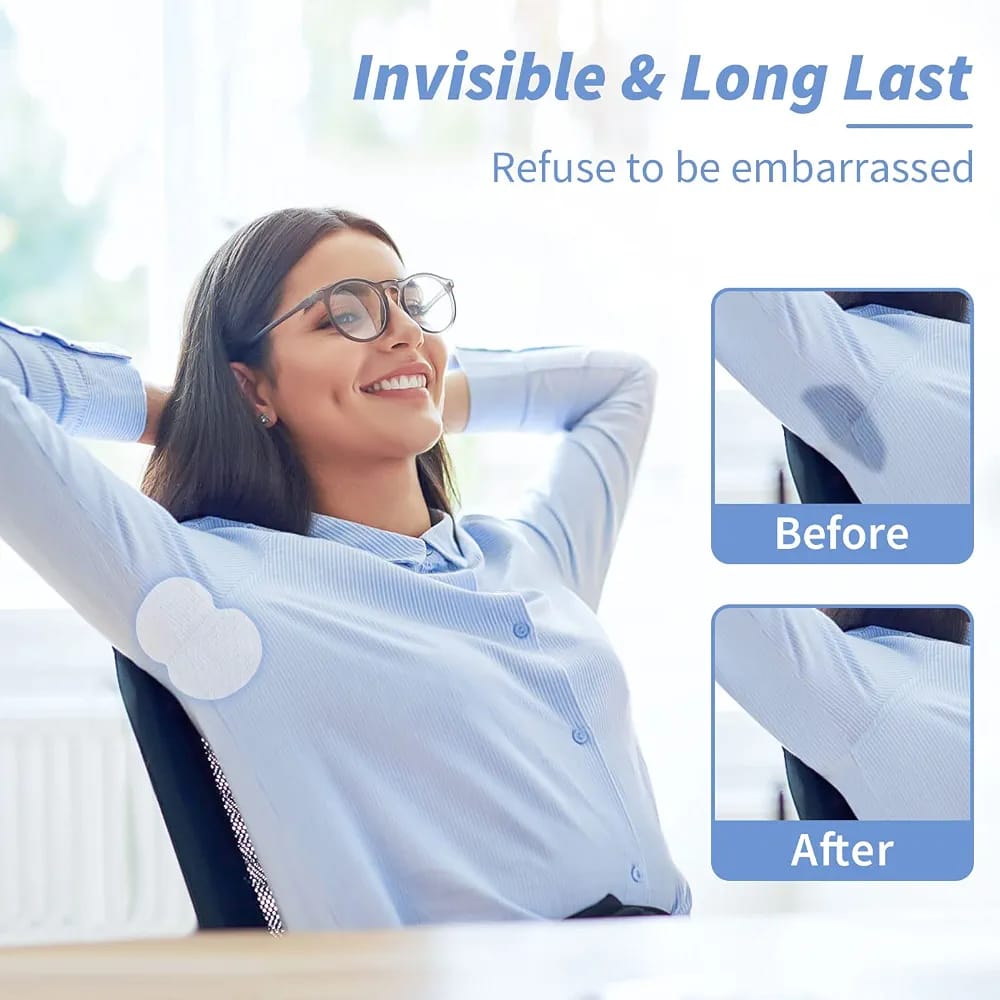 Underarm Sweat Pads – Anti-Bacterial & Disposable