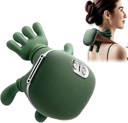 Smart Electric Neck Massager with Finger Pressure Simulation