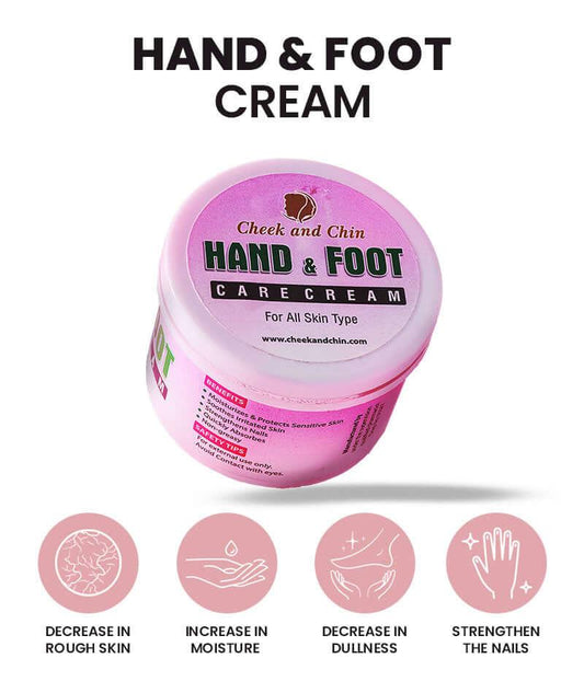 Hand & Foot Care Cream – Deep Moisture, Rough Skin Repair & Nail Strengthening