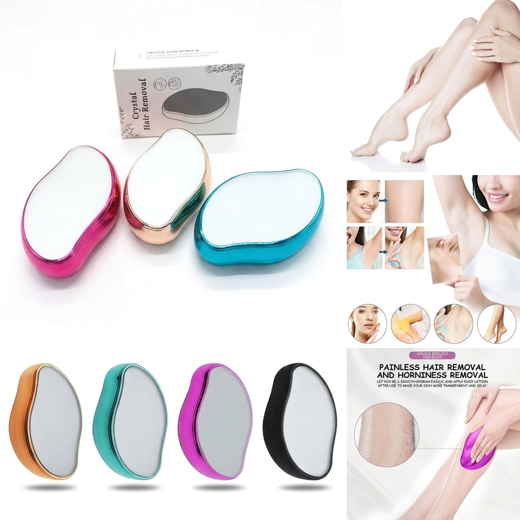 Magic Crystal Hair Eraser – Painless Hair Remover for Smooth & Silky Skin